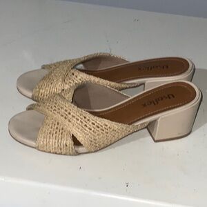 Women's Cream Woven Sandals FINAL OFFER